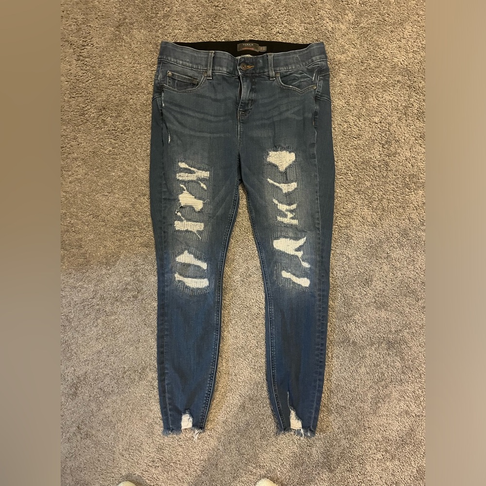 BOMBSHELL Skinny Torrid Jeans! 12R